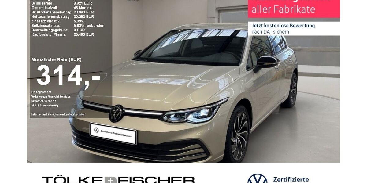 VW Golf 20.670 km 24.398 &euro; Krefeld 47805
