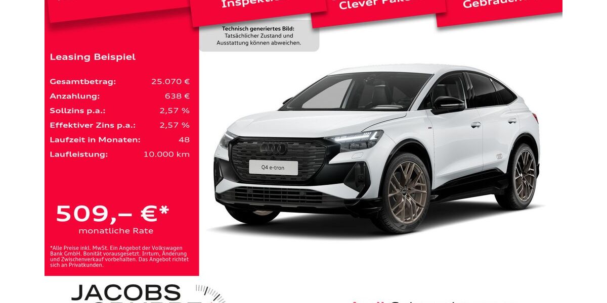 Audi Q4 e-tron 8.981 km 47.640 &euro; Bergheim 50126