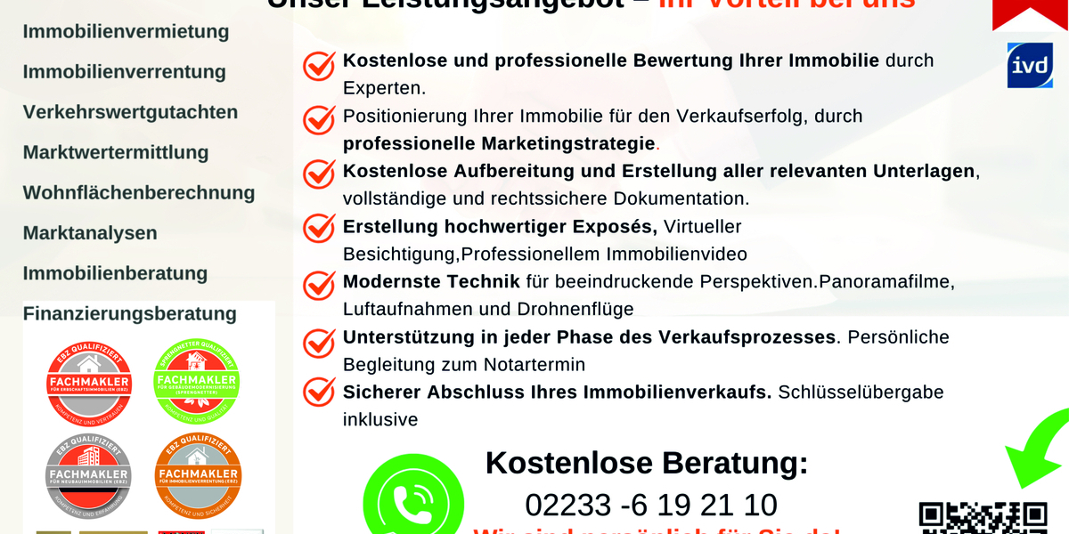 Modernisiert & energieeffizient! 161 m² Wohnkomfort mit Wärmepumpe, PV-Anlage in einer Sackgasse. - Reihenmittelhaus Pulheim | Angebot:27212381
