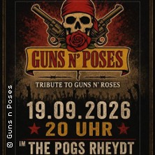 Guns N' Poses 19.09.2026 Irish Pub - The Pógs