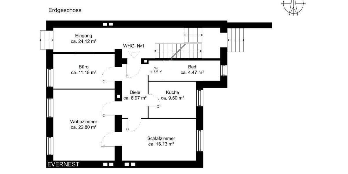 Mehrfamilienhaus, Wohnhaus Düsseldorf Unterbilk - 1 Zimmer, 466 m&sup2;, 1.100.000&euro; | Angebot:25686904