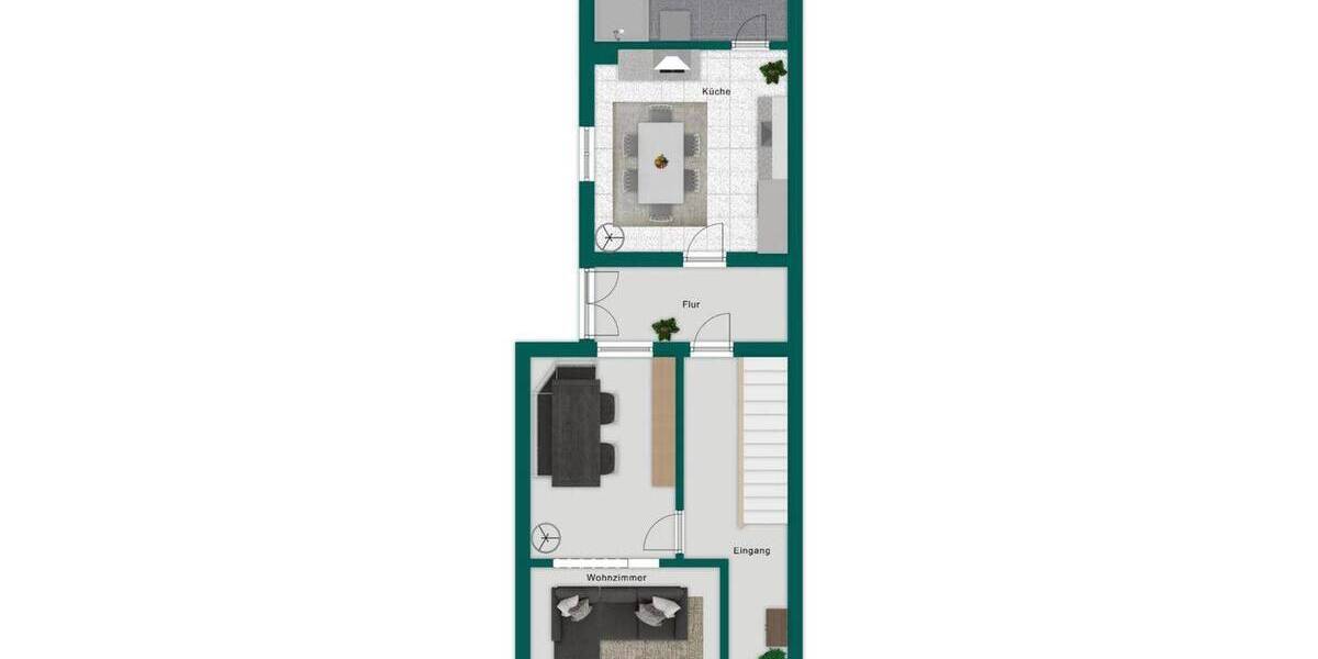 Doppelhaushälfte Bedburg Kirchherten - 3 Zimmer, 93 m&sup2;, 165.000&euro; | Angebot:26229554