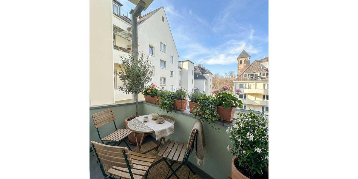 Etagenwohnung Düsseldorf Bilk - 2 Zimmer, 66 m&sup2;, 249.000&euro; | Angebot:26107063