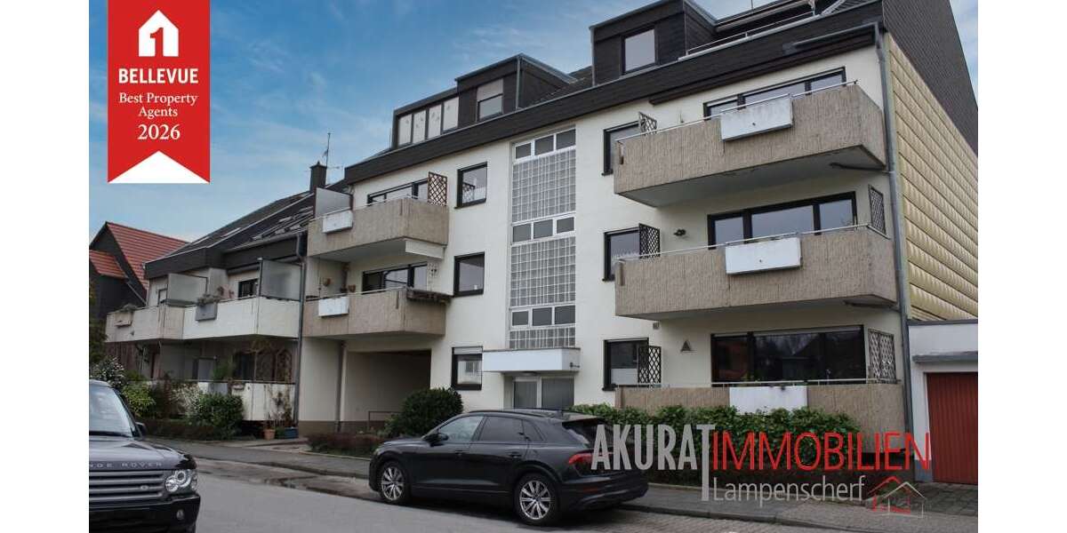 Etagenwohnung Leverkusen Opladen - 2 Zimmer, 54 m&sup2;, 197.000&euro; | Angebot:26176732