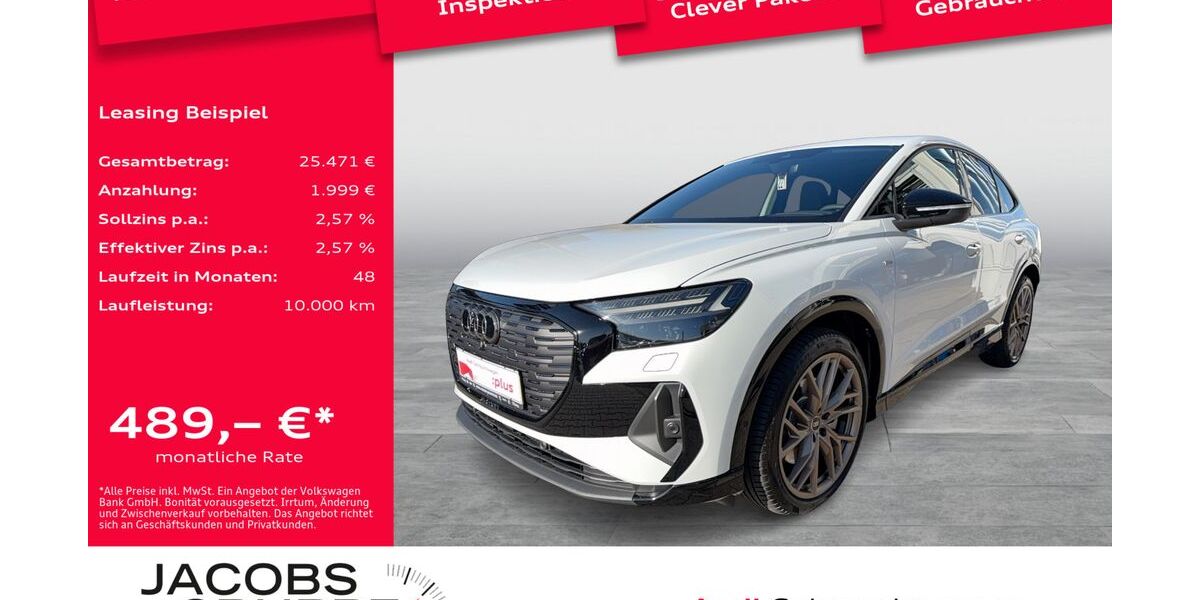 Audi Q4 e-tron 6.317 km 52.880 &euro; Mönchengladbach 41066