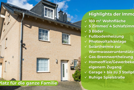 Familienhaus mit 160 m², PV-Anlage, Solar & Homeoffice – ruhige Spielstraße in Kerpen-Sindorf - Haus Kerpen Buir | Angebot:25378520
