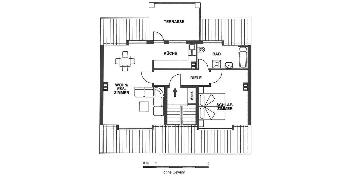 Etagenwohnung Düsseldorf Stadtbezirk 6 - 2 Zimmer, 75 m&sup2;, 714&euro; | Angebot:26221097