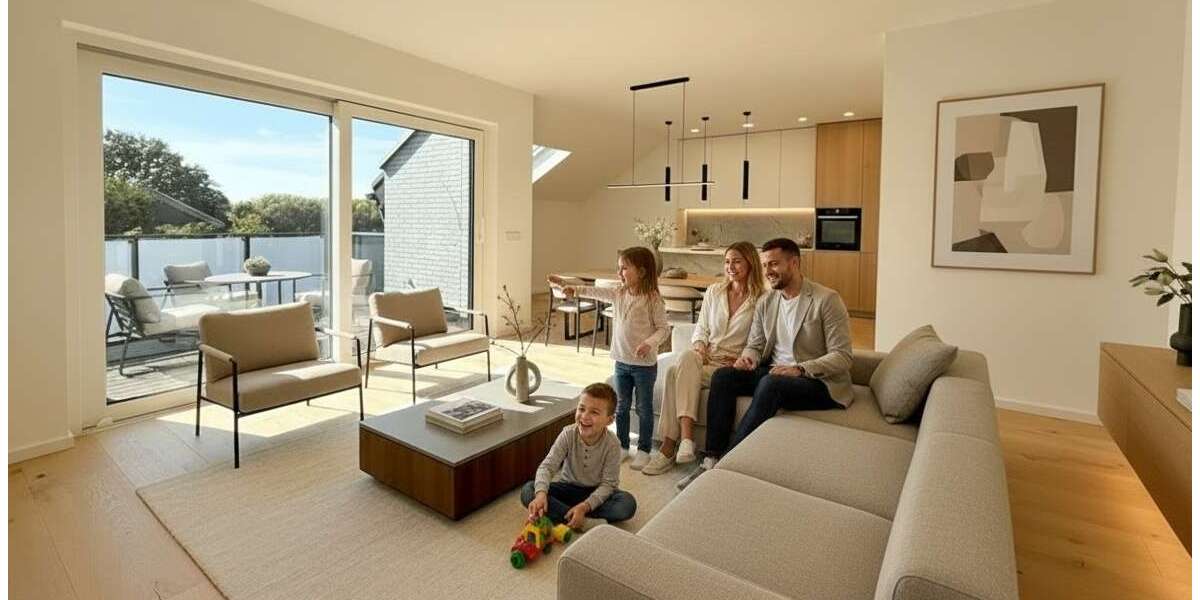 Etagenwohnung Düsseldorf Stadtbezirk 8 - 3 Zimmer, 99 m&sup2;, 645.000&euro; | Angebot:21415195