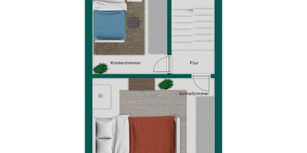 Doppelhaushälfte Bedburg Kirchherten - 3 Zimmer, 93 m&sup2;, 165.000&euro; | Angebot:25911389