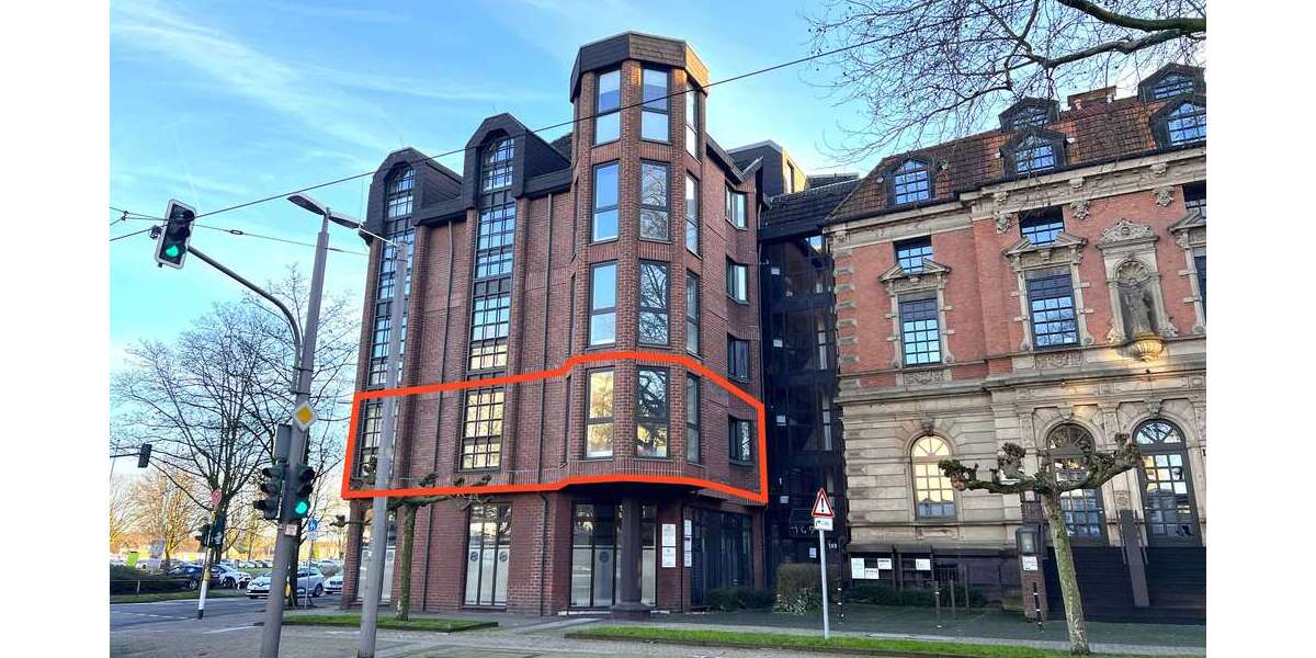 Etagenwohnung Krefeld Cracau - 2 Zimmer, 87 m&sup2;, 209.000&euro; | Angebot:24719665