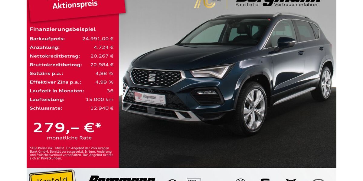 Seat Ateca 63.083 km 24.991 &euro; Krefeld 47803