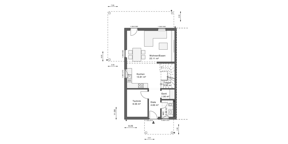 Doppelhaushälfte Erkelenz - 3 Zimmer, 156 m&sup2;, 409.100&euro; | Angebot:25675465