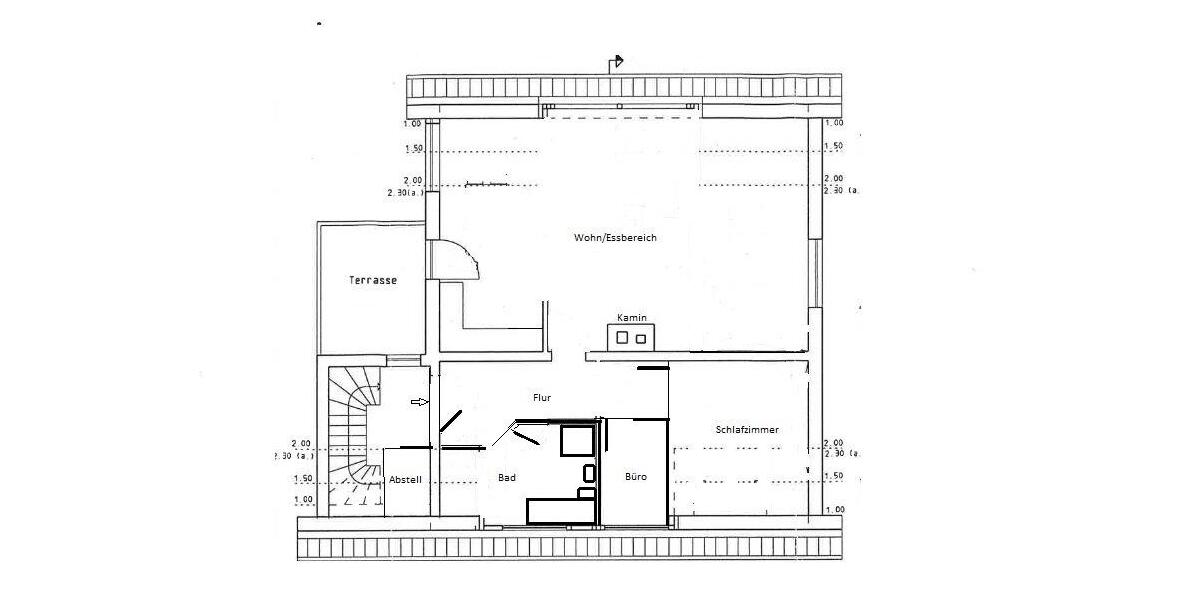 Dachgeschoßwohnung Langenfeld (Rheinland) - 3 Zimmer, 85 m&sup2;, 289.000&euro; | Angebot:27297517