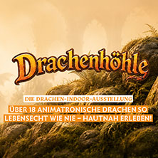 Drachenhöhle - Die Drachen-Indoor-Ausstellung 01.08.2026 NEW Box Mönchengladbach