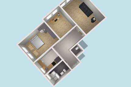 Wohnung Ratingen Hösel Hösel - 3 Zimmer, 80 m&sup2;, 980&euro; | Angebot:26999933