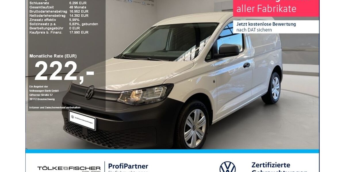 VW Caddy 25.753 km 17.889 &euro; Krefeld 47805