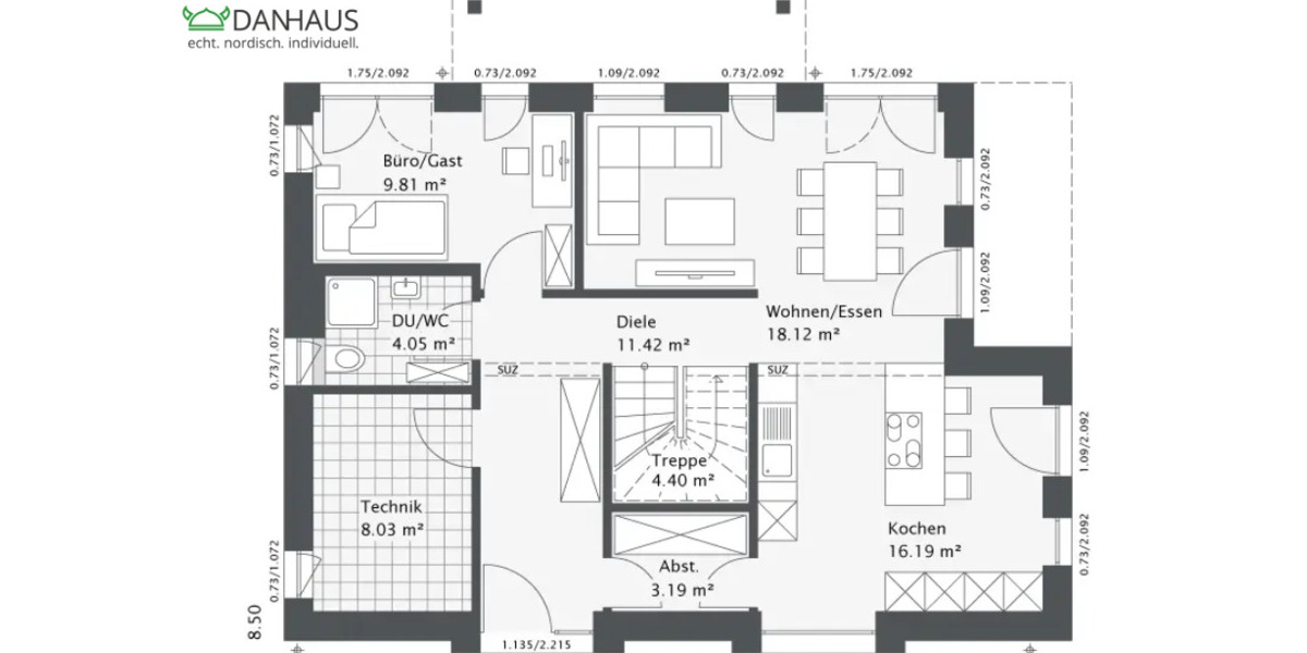Einfamilienhaus Köln Longerich - 4 Zimmer, 140 m&sup2;, 1.058.600&euro; | Angebot:26155511