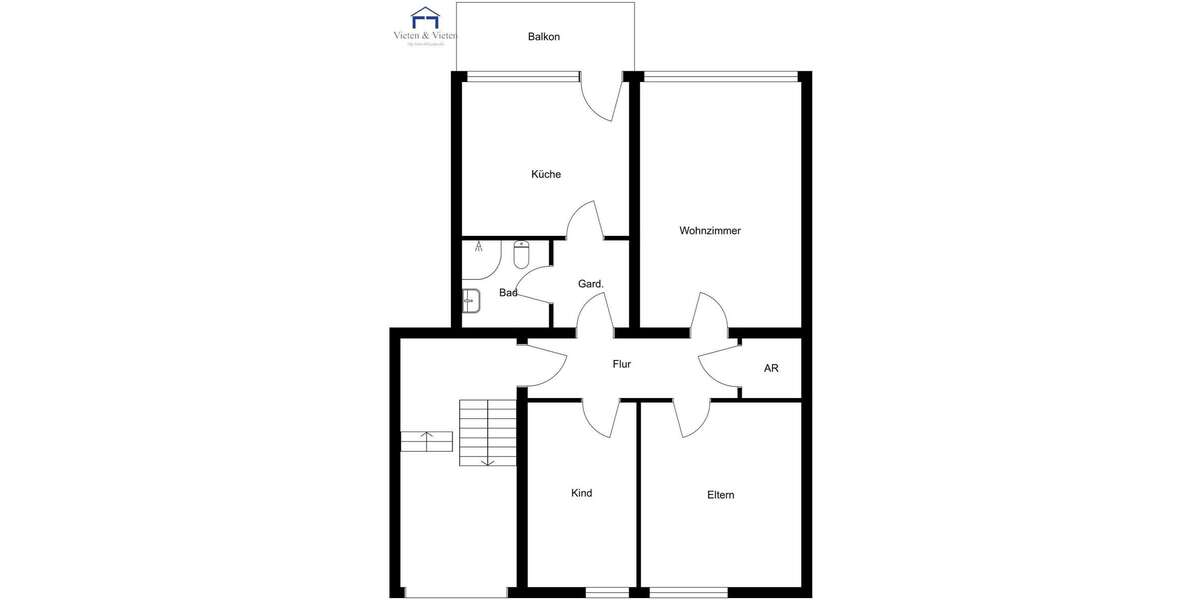 Etagenwohnung Linnich - 3 Zimmer, 72 m&sup2;, 139.000&euro; | Angebot:26195194