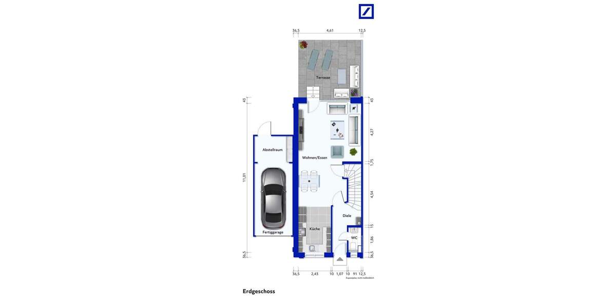 Etagenwohnung Langenfeld Richrath - 4 Zimmer, 128 m&sup2;, 500.000&euro; | Angebot:25743777