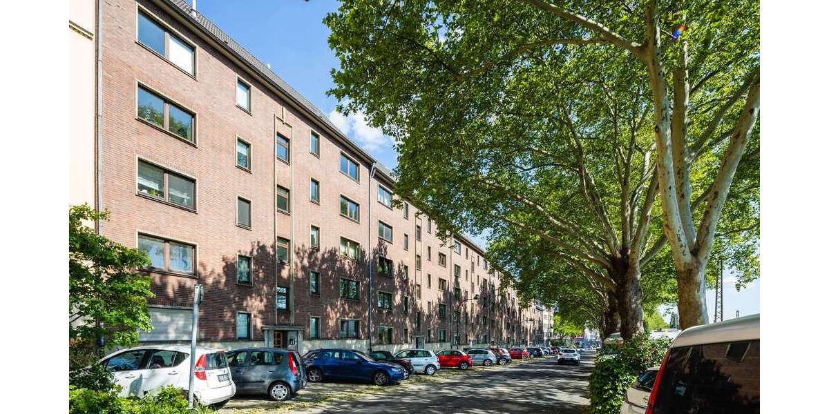 Etagenwohnung Düsseldorf Düsseltal - 2 Zimmer, 54 m&sup2;, 626&euro; | Angebot:26208324