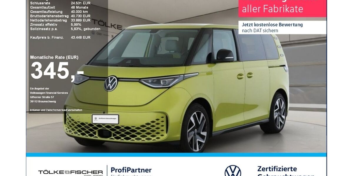 VW ID. Buzz 48.000 km 42.776 &euro; Krefeld 47805