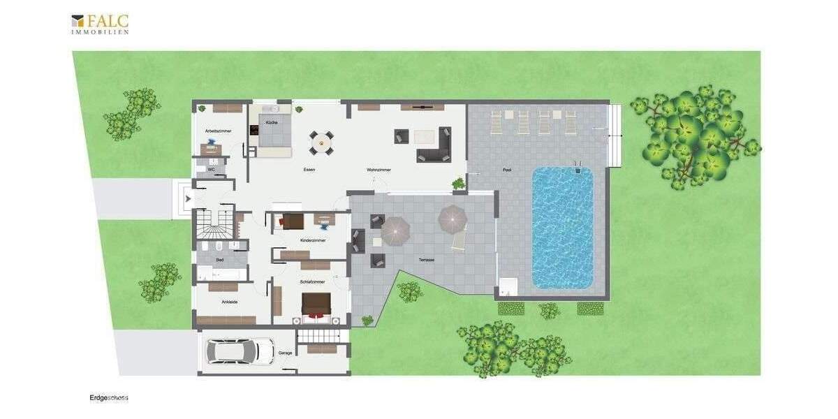 Einfamilienhaus Pulheim - 6 Zimmer, 235 m&sup2;, 699.000&euro; | Angebot:25743071