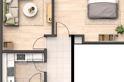 Wohnung Köln Mülheim - 3 Zimmer, 57 m&sup2;, 200.000&euro; | Angebot:26211998