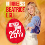 Komfort-Ticket | BEATRICE EGLI: Tanzen - Lachen - Leben