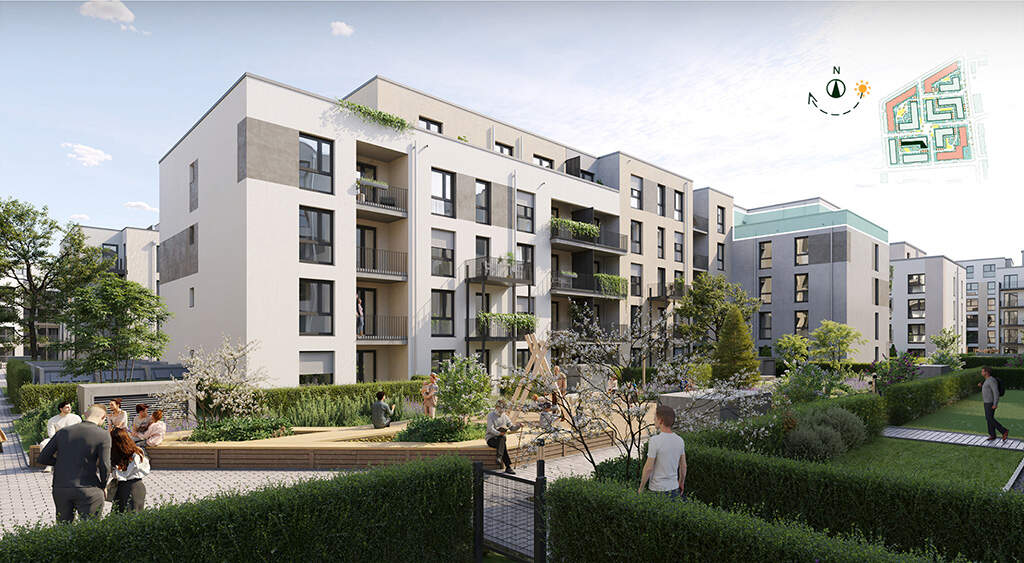 Etagenwohnung Düsseldorf Benrath - 3 Zimmer, 77 m&sup2;, 489.900&euro; | Angebot:26014742