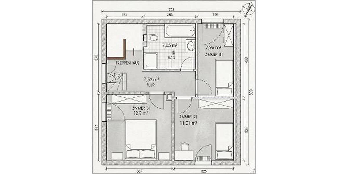 Doppelhaushälfte Erkrath Hochdahl - 4 Zimmer, 100 m&sup2;, 590.000&euro; | Angebot:25969923