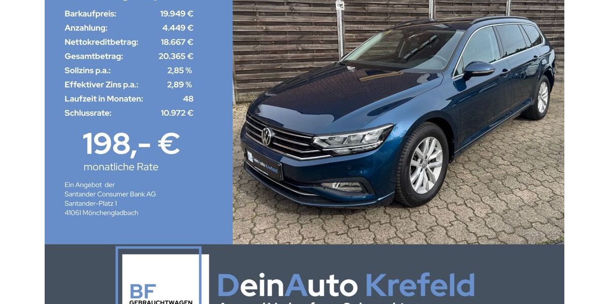 VW Passat Variant 86.985 km 19.848 &euro; Krefeld 47839