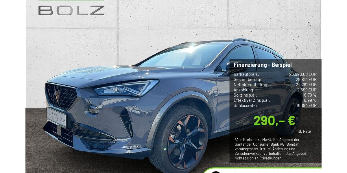 Cupra Formentor 27.047 km 26.990 &euro; Pulheim-Brauweiler 50259