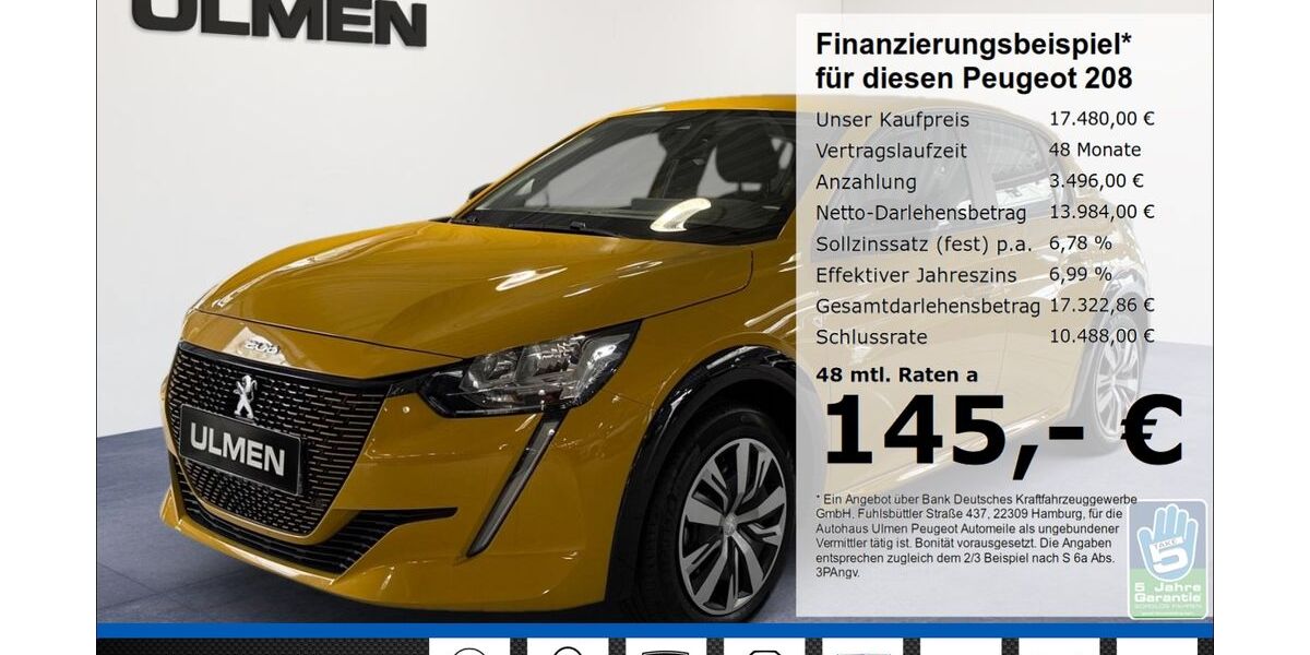 Peugeot 208 18.269 km 17.480 &euro; Düsseldorf 40233