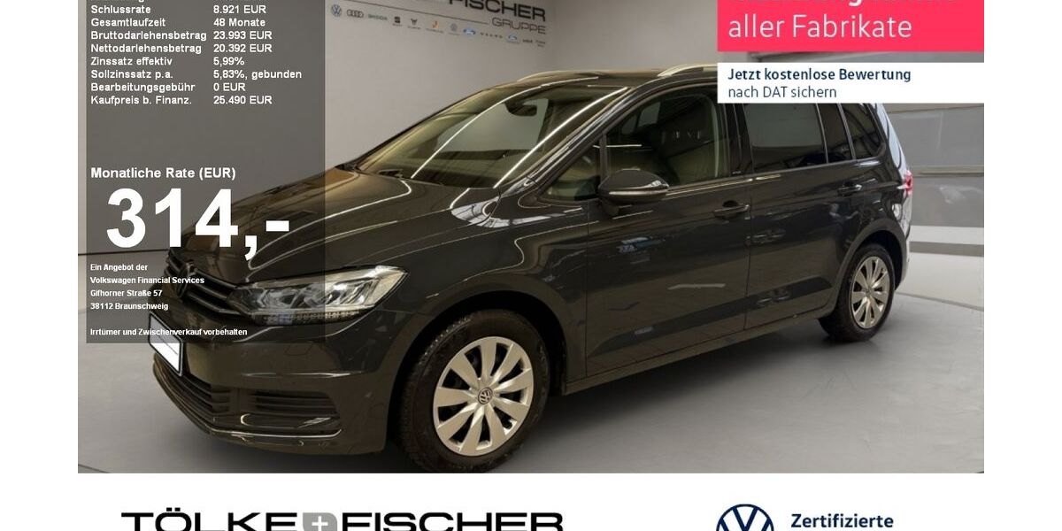 VW Touran 101.472 km 24.979 &euro; Krefeld 47805