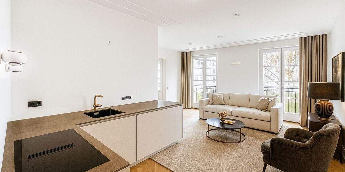 Etagenwohnung Düsseldorf Oberkassel - 2 Zimmer, 63 m&sup2;, 2.205&euro; | Angebot:25683179