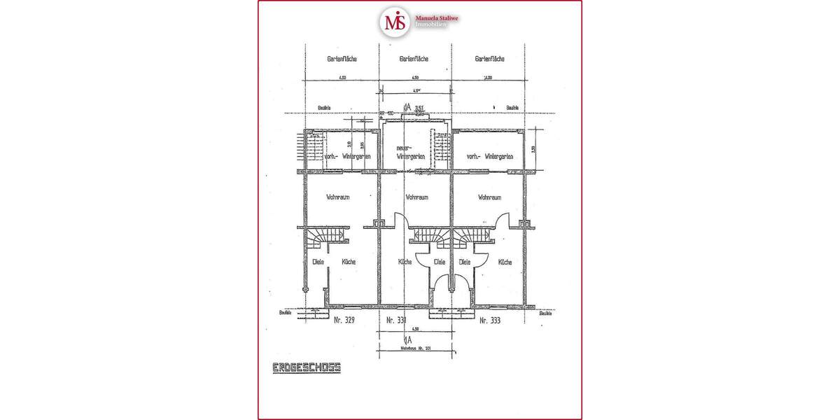 Reihenmittelhaus Neuss Gnadental - 3 Zimmer, 71 m&sup2;, 289.900&euro; | Angebot:25899579