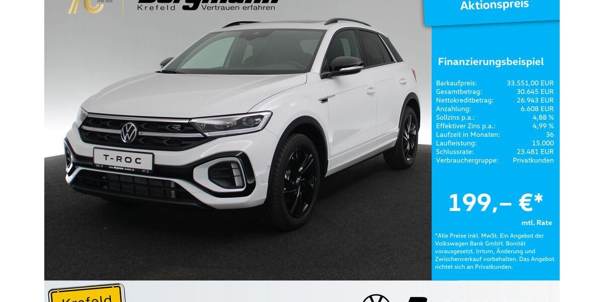 VW T-Roc 11.920 km 32.992 &euro; Krefeld 47803
