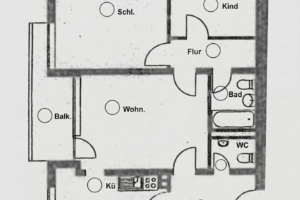Wohnung Köln Heimersdorf - 3 Zimmer, 74 m&sup2;, 252.000&euro; | Angebot:25984801