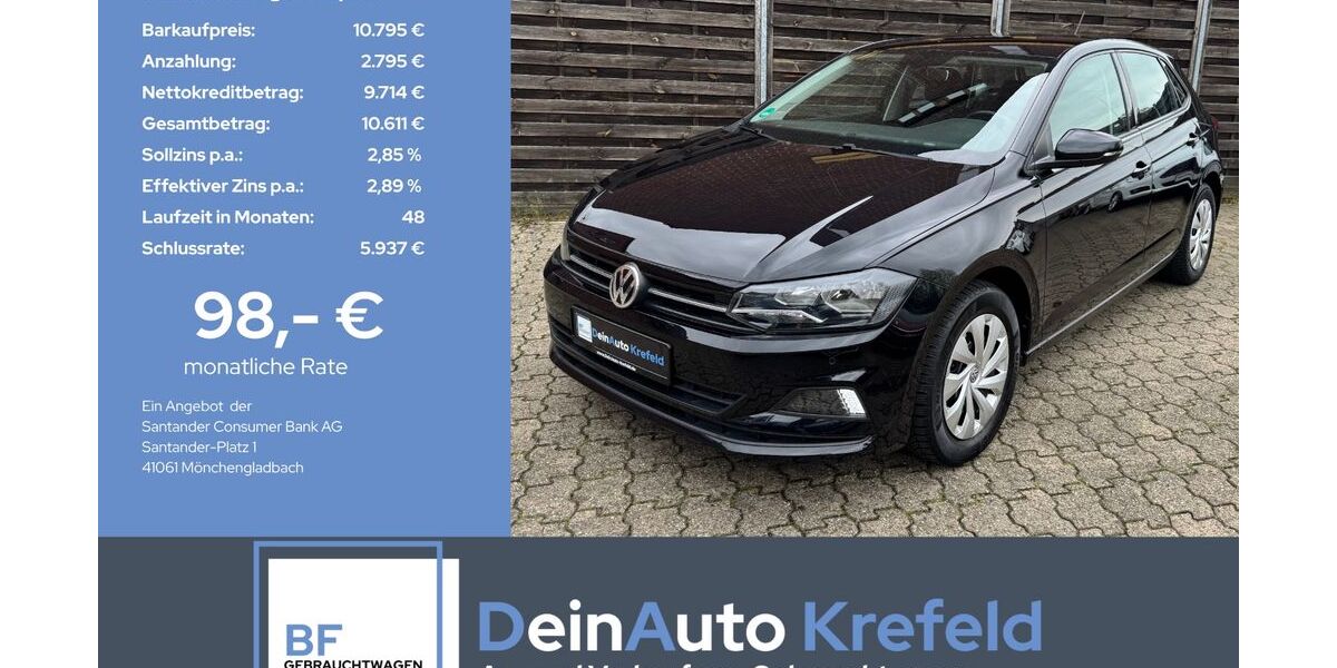 VW Polo 89.265 km 10.795 &euro; Krefeld 47839