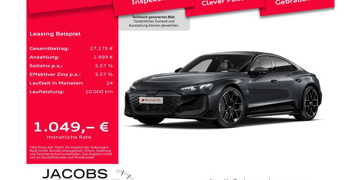 Audi RS e-tron GT 7.402 km 124.880 &euro; Mönchengladbach 41066