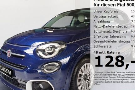 Fiat 500X 93.448 km 15.380 &euro; Düsseldorf 40233