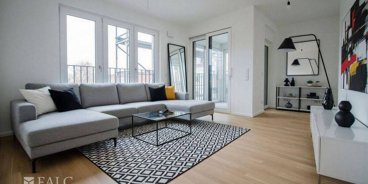 Etagenwohnung Düsseldorf Unterbilk - 2 Zimmer, 49 m&sup2;, 499.000&euro; | Angebot:25683279