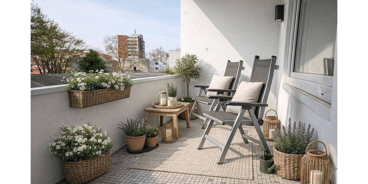 Etagenwohnung Düsseldorf Garath - 2 Zimmer, 55 m&sup2;, 175.000&euro; | Angebot:26016162