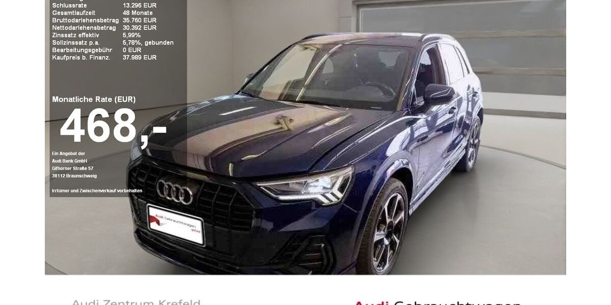 Audi Q3 75.363 km 37.155 &euro; Krefeld 47805