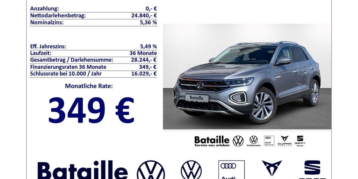VW T-Roc 20.812 km 24.840 &euro; Jülich 52428