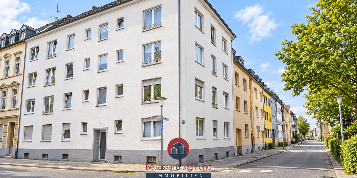 Etagenwohnung Krefeld Krefeld-Mitte - 2 Zimmer, 53 m&sup2;, 480&euro; | Angebot:27347529