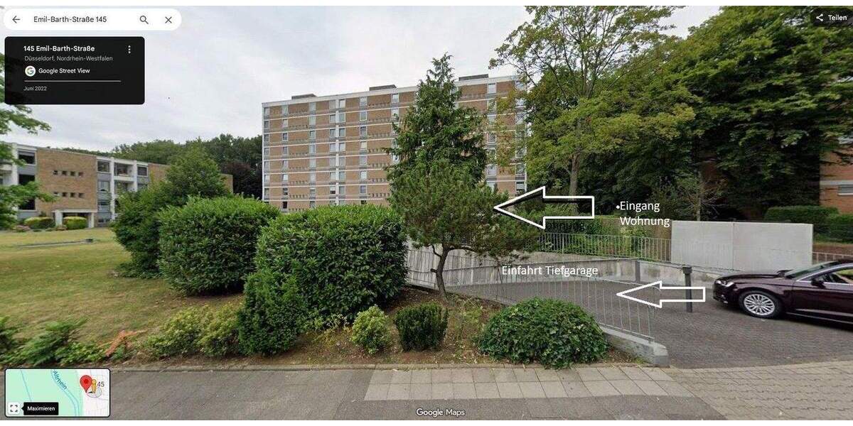 Etagenwohnung Düsseldorf-Garath Garath - 3 Zimmer, 77 m&sup2;, 205.000&euro; | Angebot:25815656