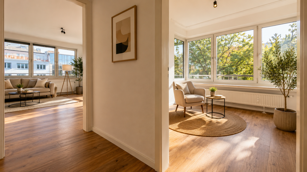 Etagenwohnung Düsseldorf Flingern Nord - 3 Zimmer, 75 m&sup2;, 375.000&euro; | Angebot:26991442
