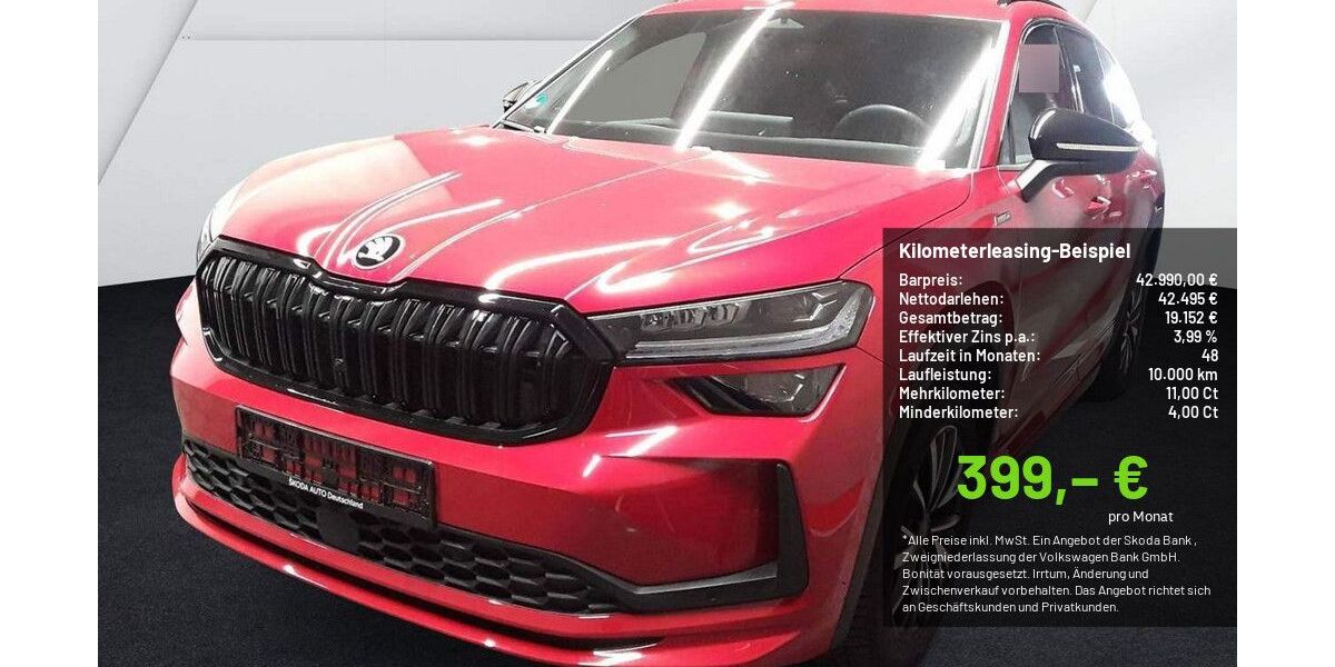Skoda Kodiaq 5.887 km 41.990 &euro; Pulheim-Brauweiler 50259