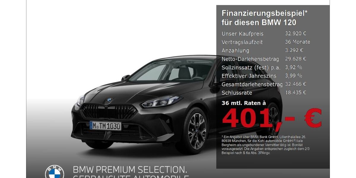 BMW 120 13.503 km 32.920 &euro; Bergheim 50126